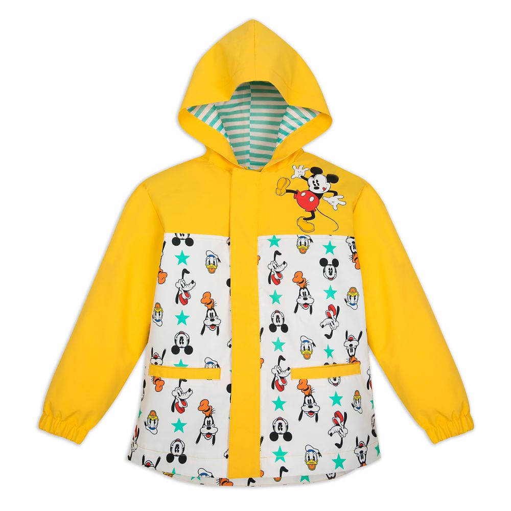 Mickey Mouse and Friends Packable Rain Jacket for Kids