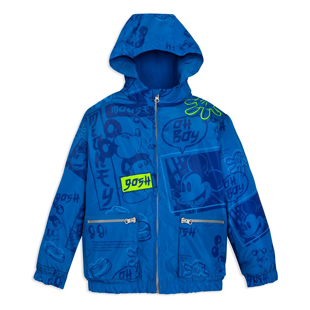 Mickey Mouse Rain Jacket for Kids is now available