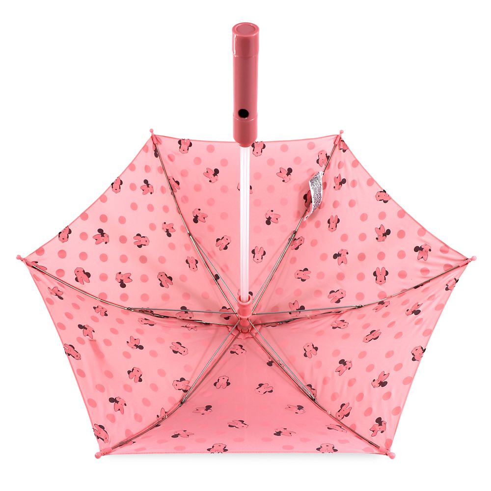 Minnie Mouse Pink Light-Up Umbrella for Kids