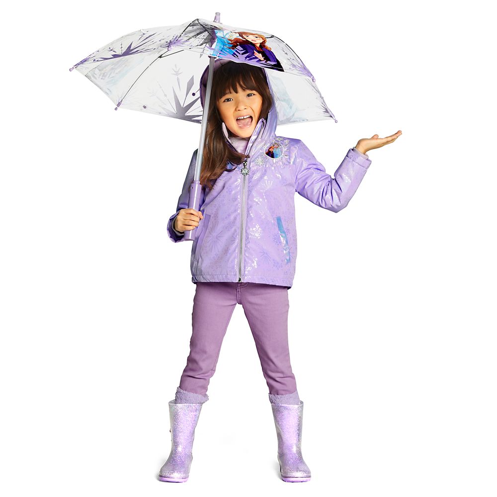 Elsa and Anna Light-Up Umbrella for Kids – Frozen 2