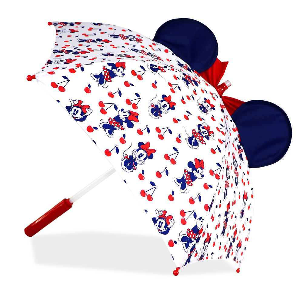 Minnie Mouse Red Light-Up Umbrella for Kids