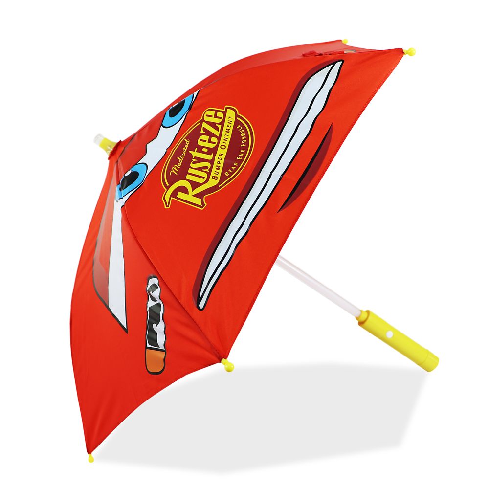 Lightning McQueen Light-Up Umbrella for Kids – Cars