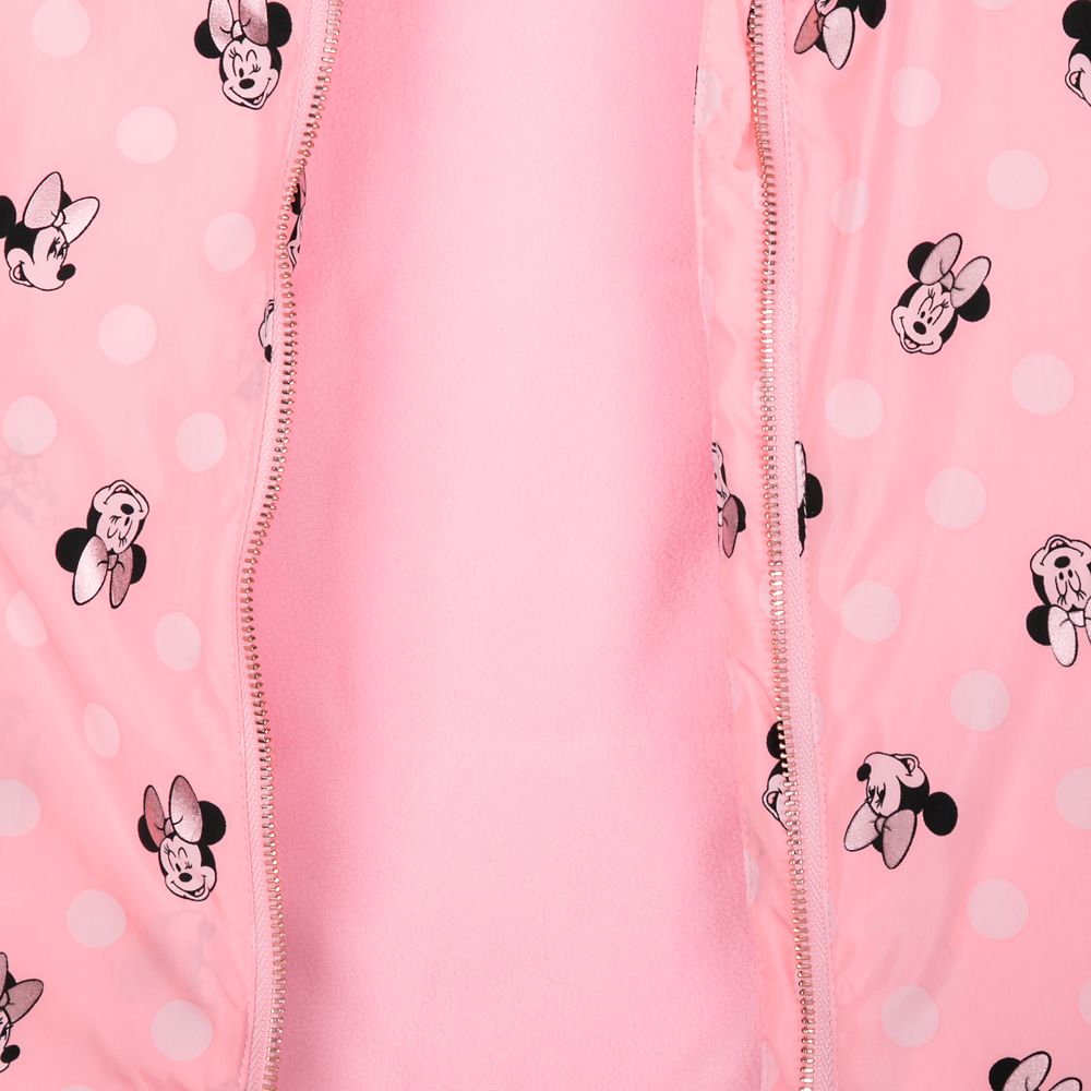 Minnie Mouse Pink Rain Jacket for Kids