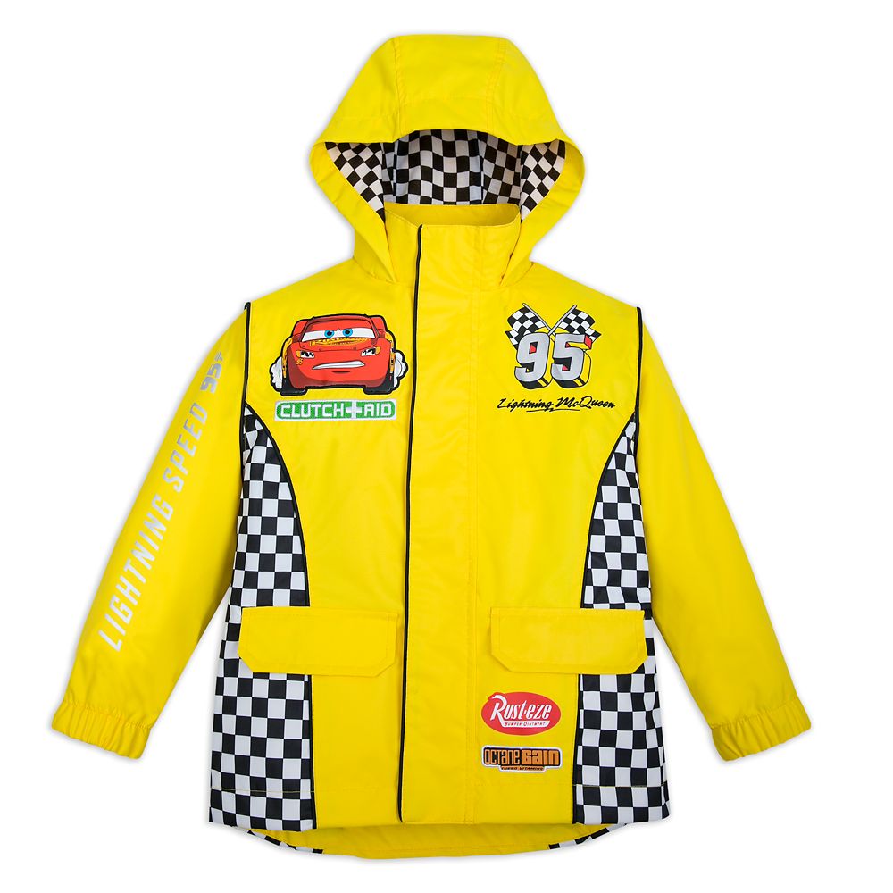 Lightning McQueen Rain Jacket for Kids – Cars