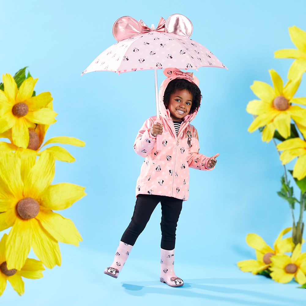 Minnie Mouse Pink Rain Boots for Kids