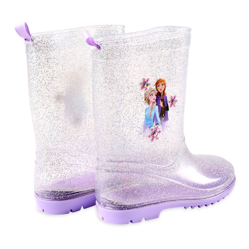 Elsa and Anna Rain Boots for Kids