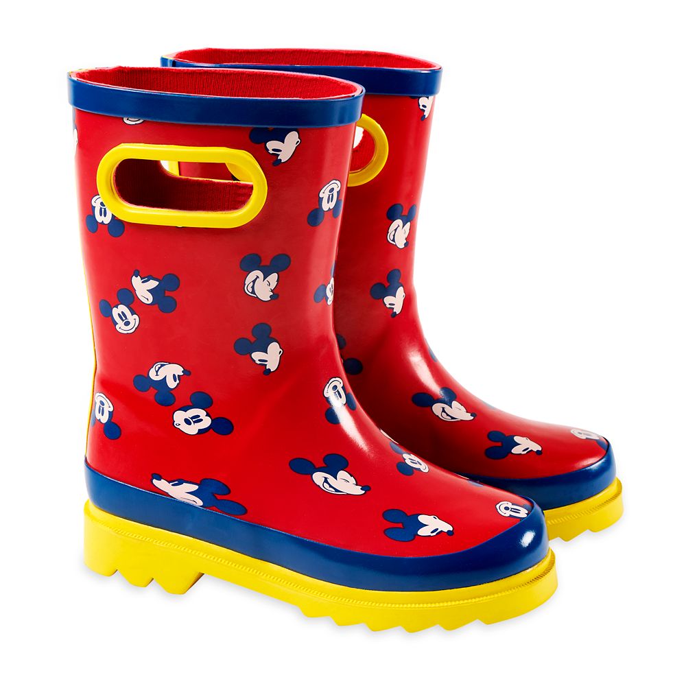Mickey Mouse Rain Boots for Kids Official shopDisney