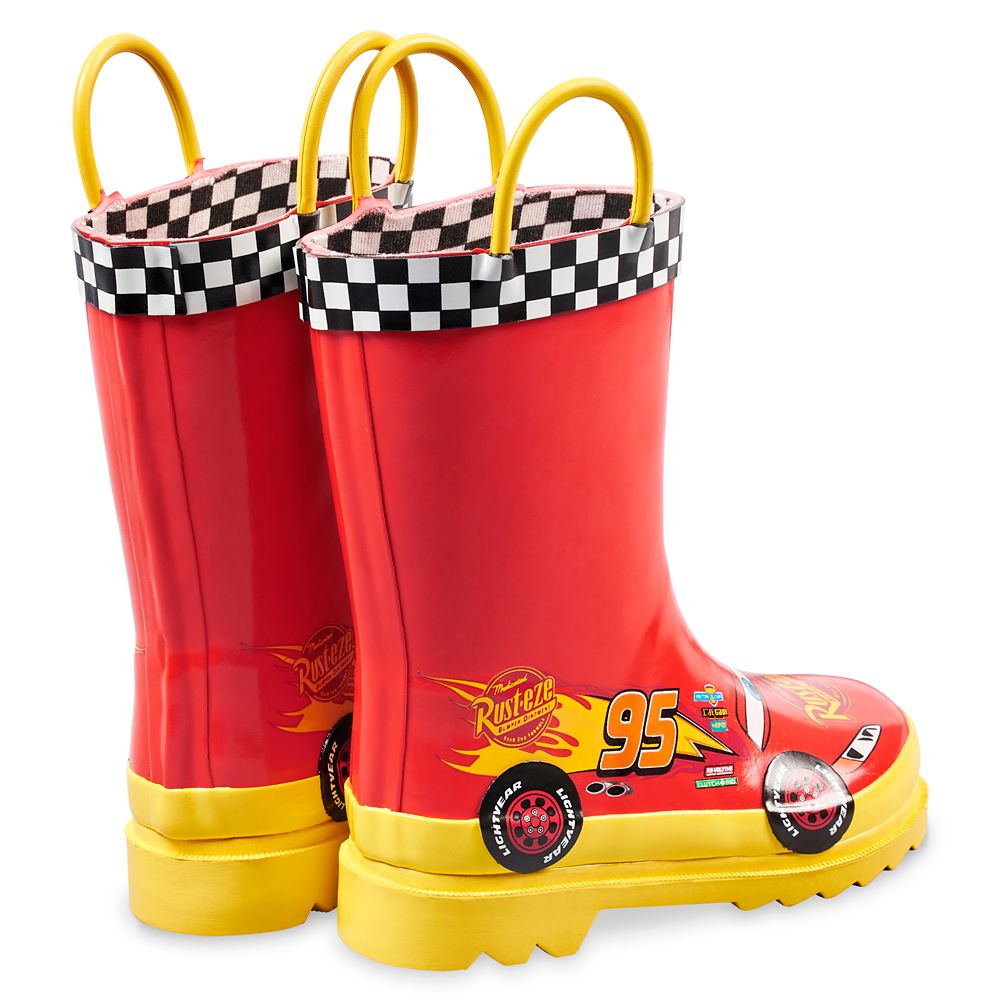 Lightning McQueen Rain Boots for Boys – Cars