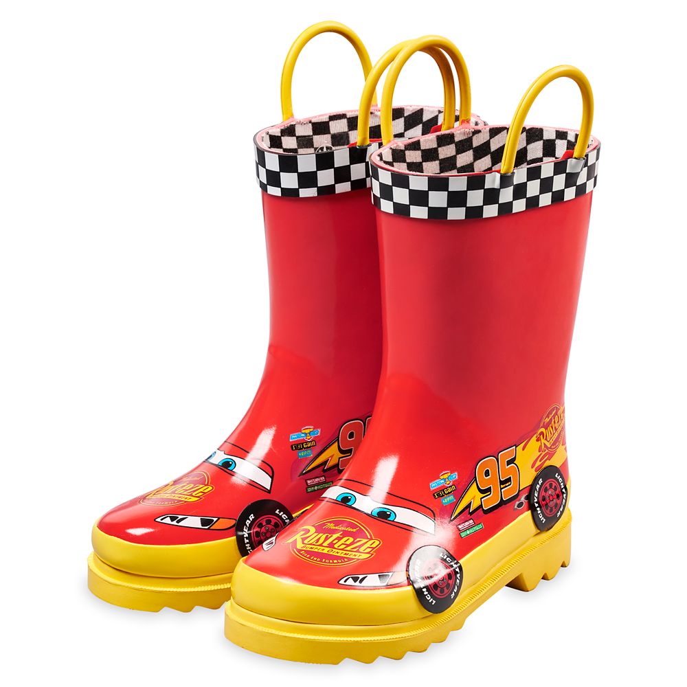 Lightning McQueen Rain Boots for Boys – Cars