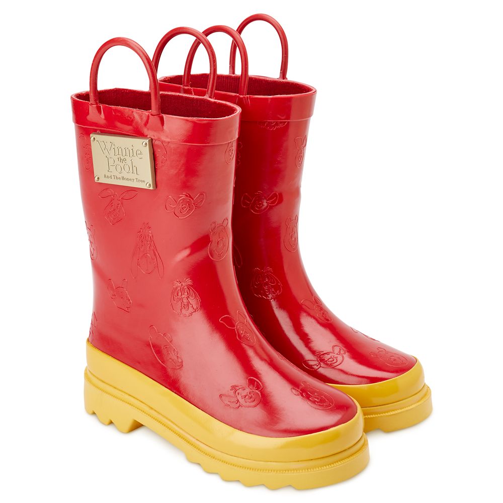 Winnie the Pooh Anniversary Rain Boots for Toddlers