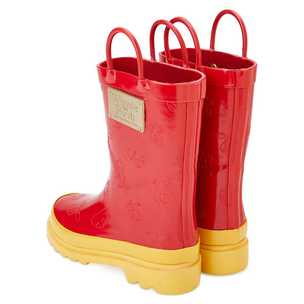 Winnie the Pooh Anniversary Rain Boots for Toddlers