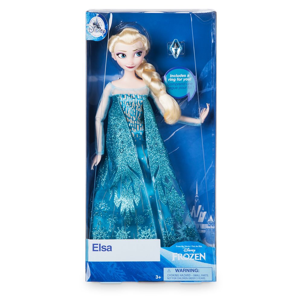 elsa classic doll with ring