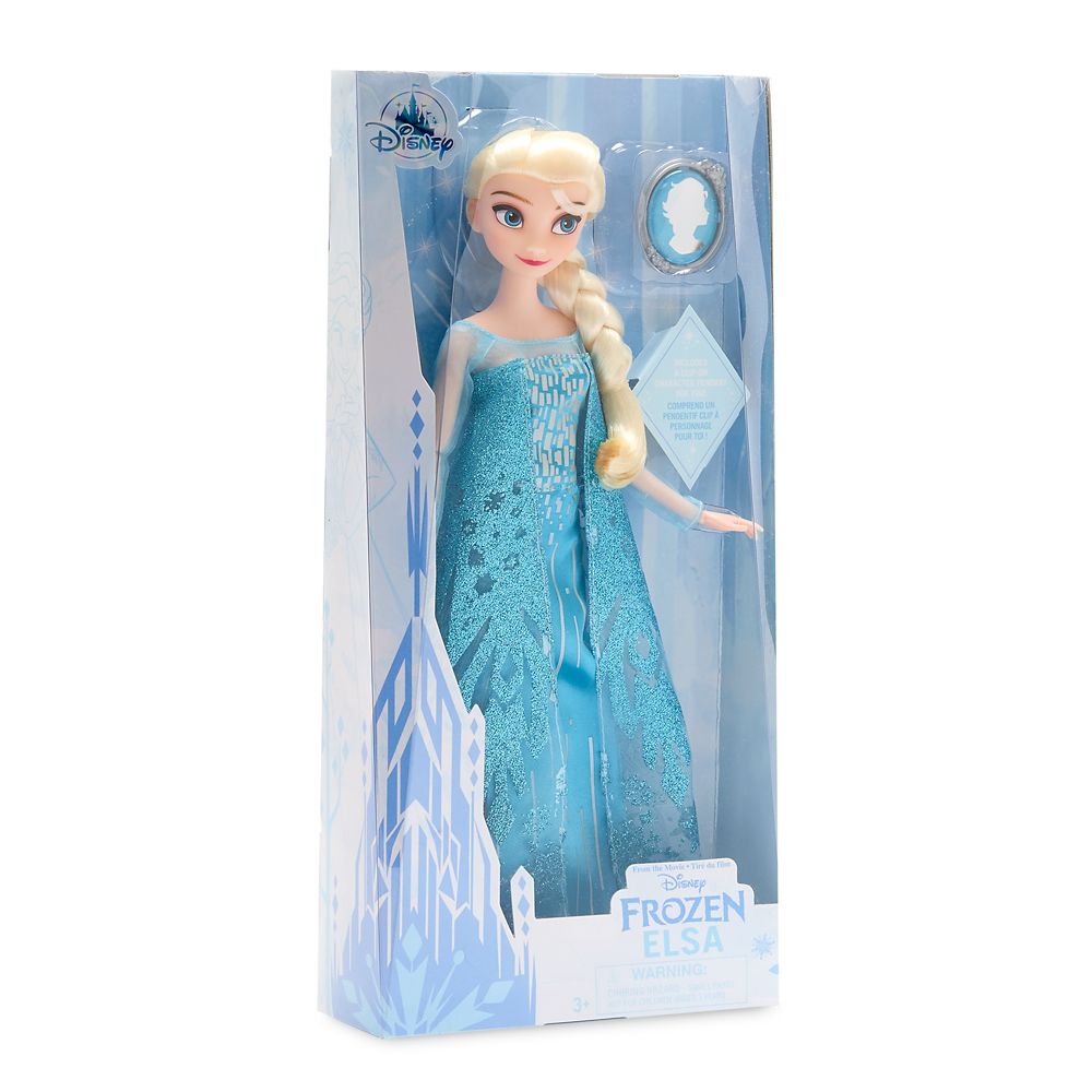 Elsa Classic Doll with Pendant – Frozen – 11 1/2''