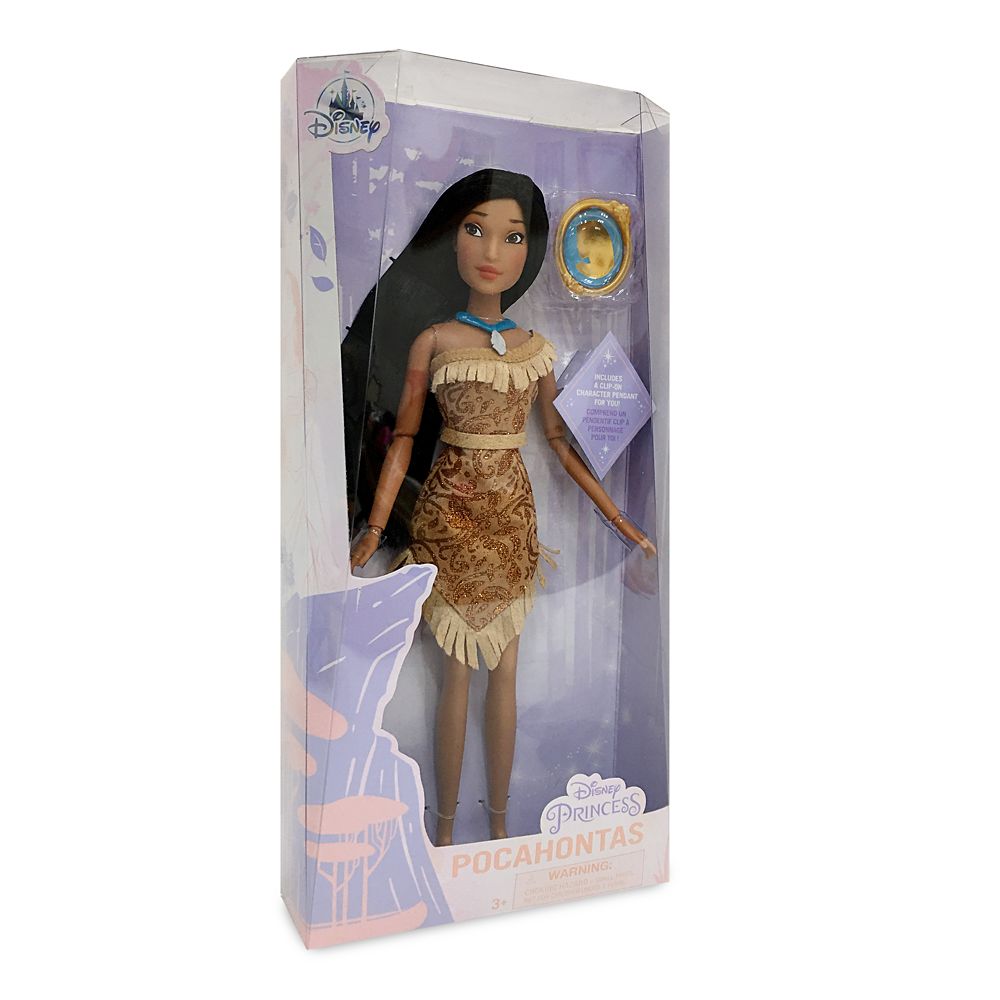 Pocahontas Classic Doll with Pendant – 11 1/2''