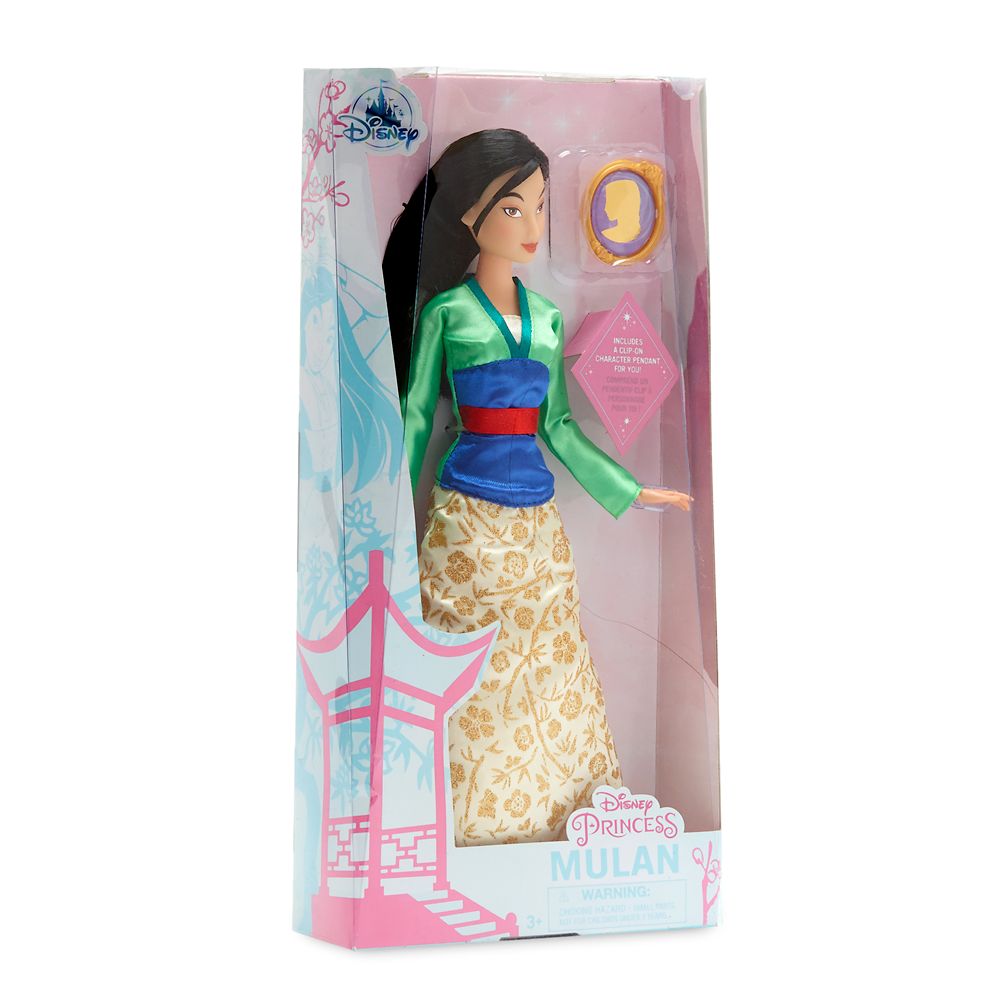 mulan clip doll