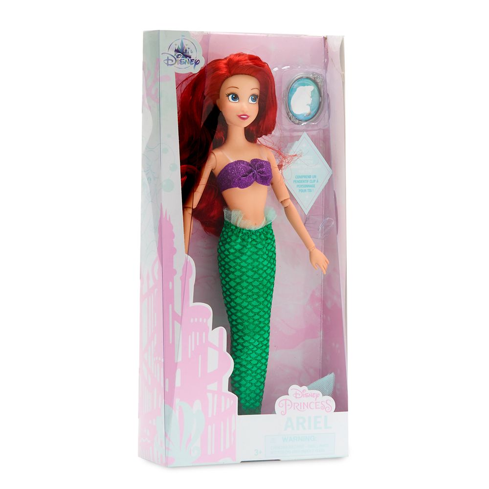 Ariel Classic Doll with Pendant – 11 1/2''