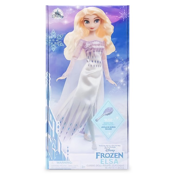 Poupée Elsa DISNEY La Reine des neiges Frozen 30 cm - DisneyShopCol
