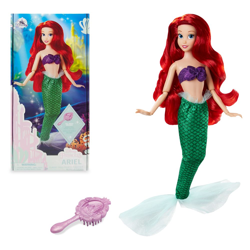 Disney Store Ariel Singing Doll 11" NEW The Little Mermaid 