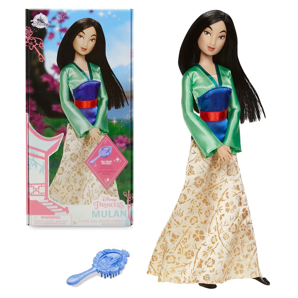 disney collection mulan doll set