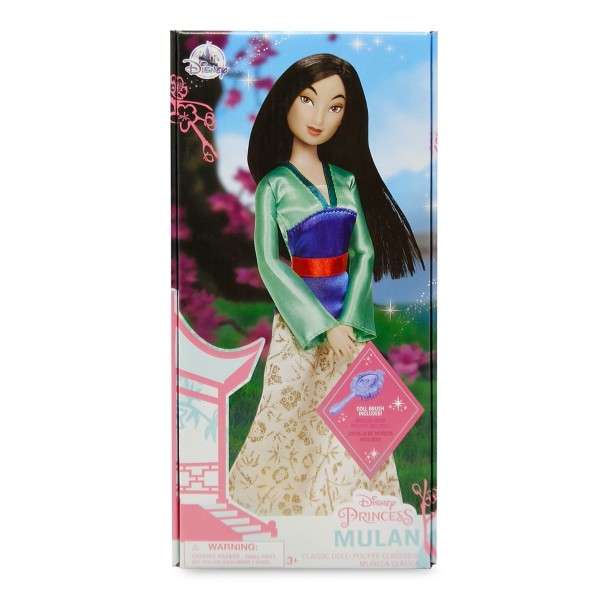 Disney Store Princess Mulan classic Barbie Doll with ring for you