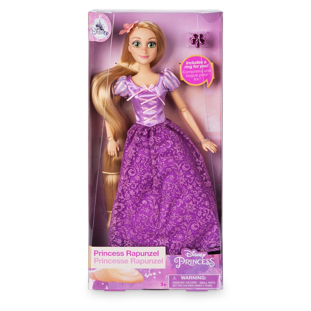 Rapunzel Classic Doll with Ring – Tangled – 11 1/2''  – Toys for Tots