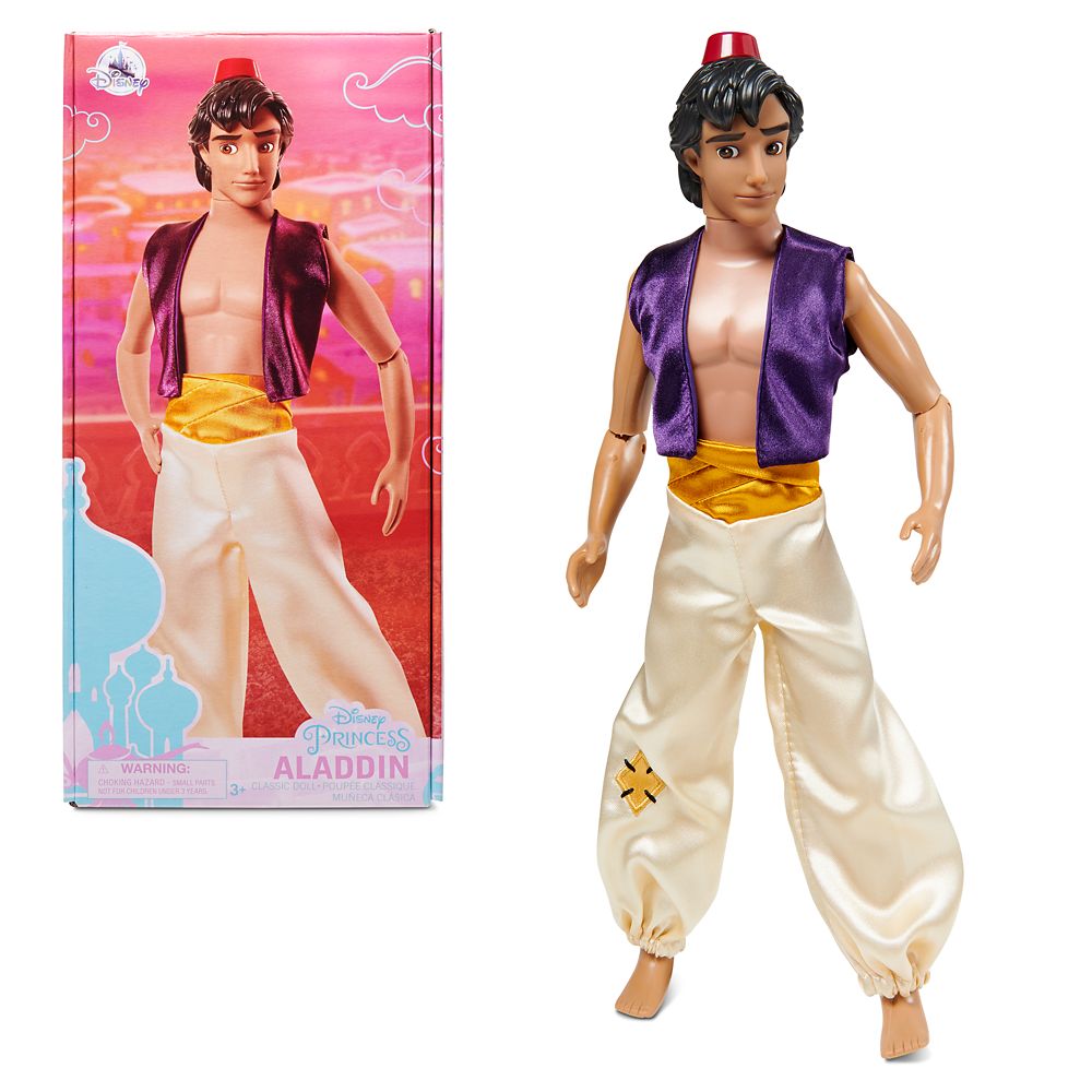 Aladdin Classic Doll – 12 1/2” available online for purchase