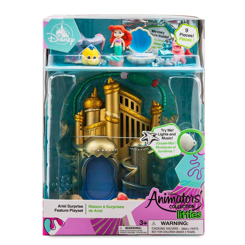 little mermaid castle playset