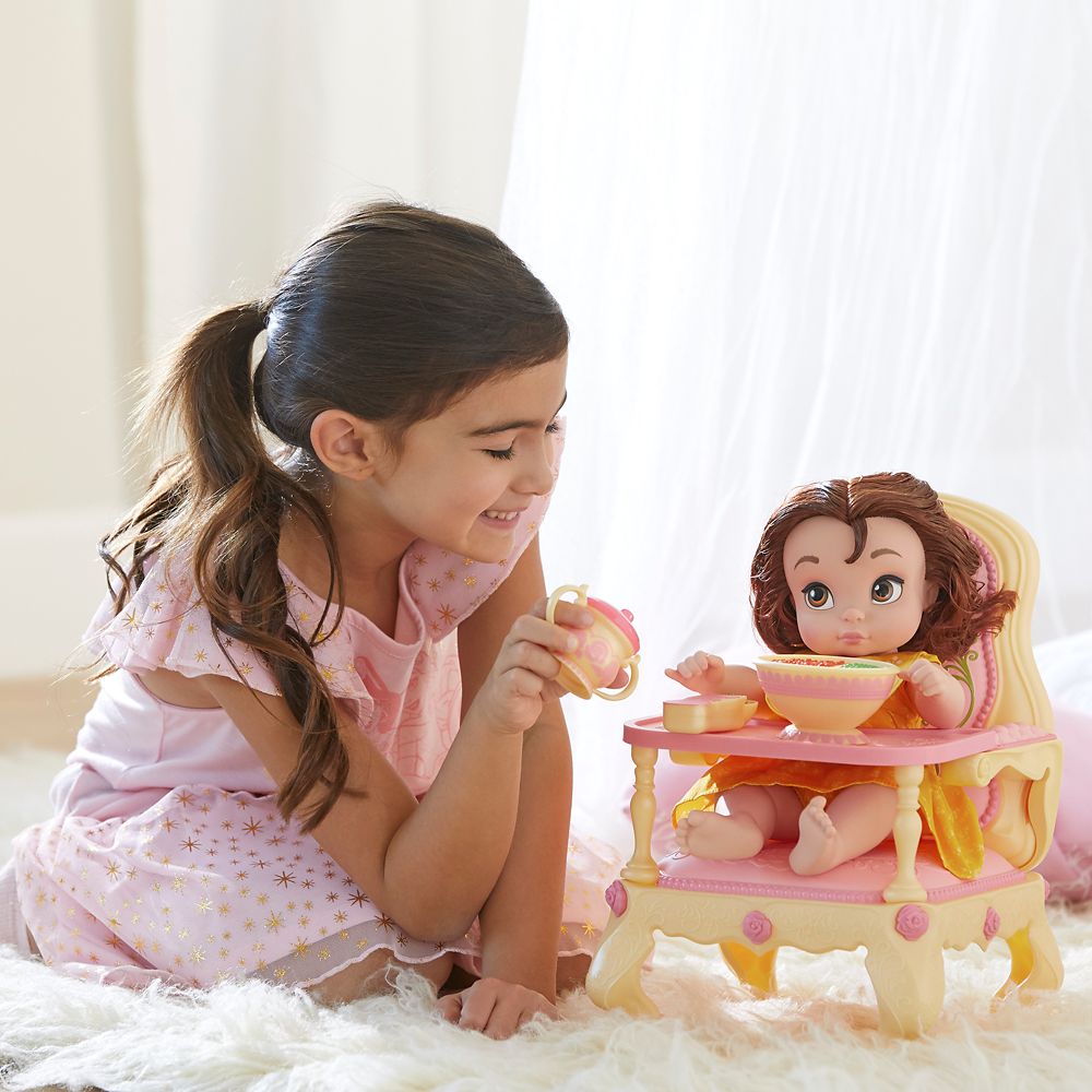 Disney Animators' Collection Belle Feeding High Chair – Beauty and the Beast