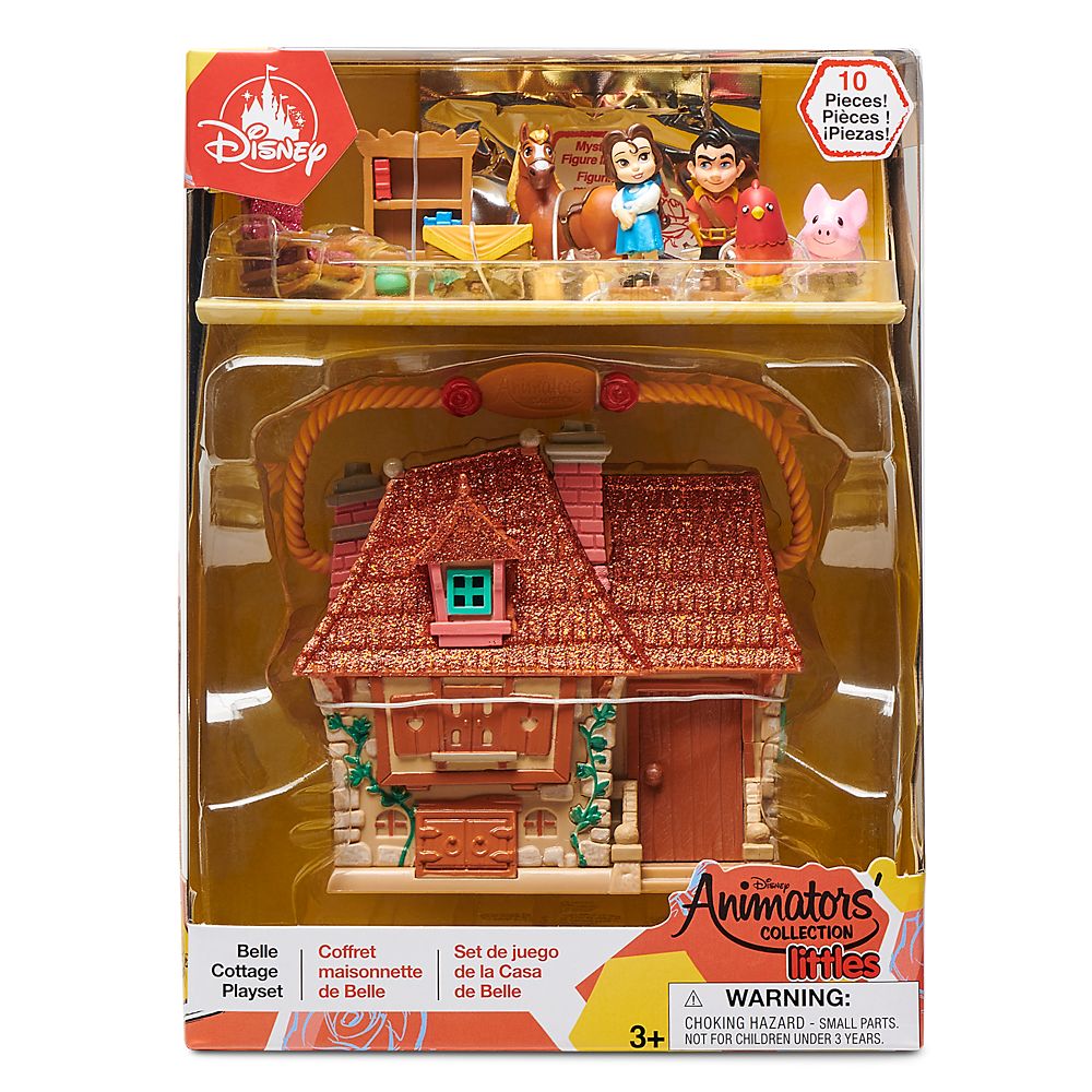 Disney Animators' Collection Littles Belle Cottage Play Set