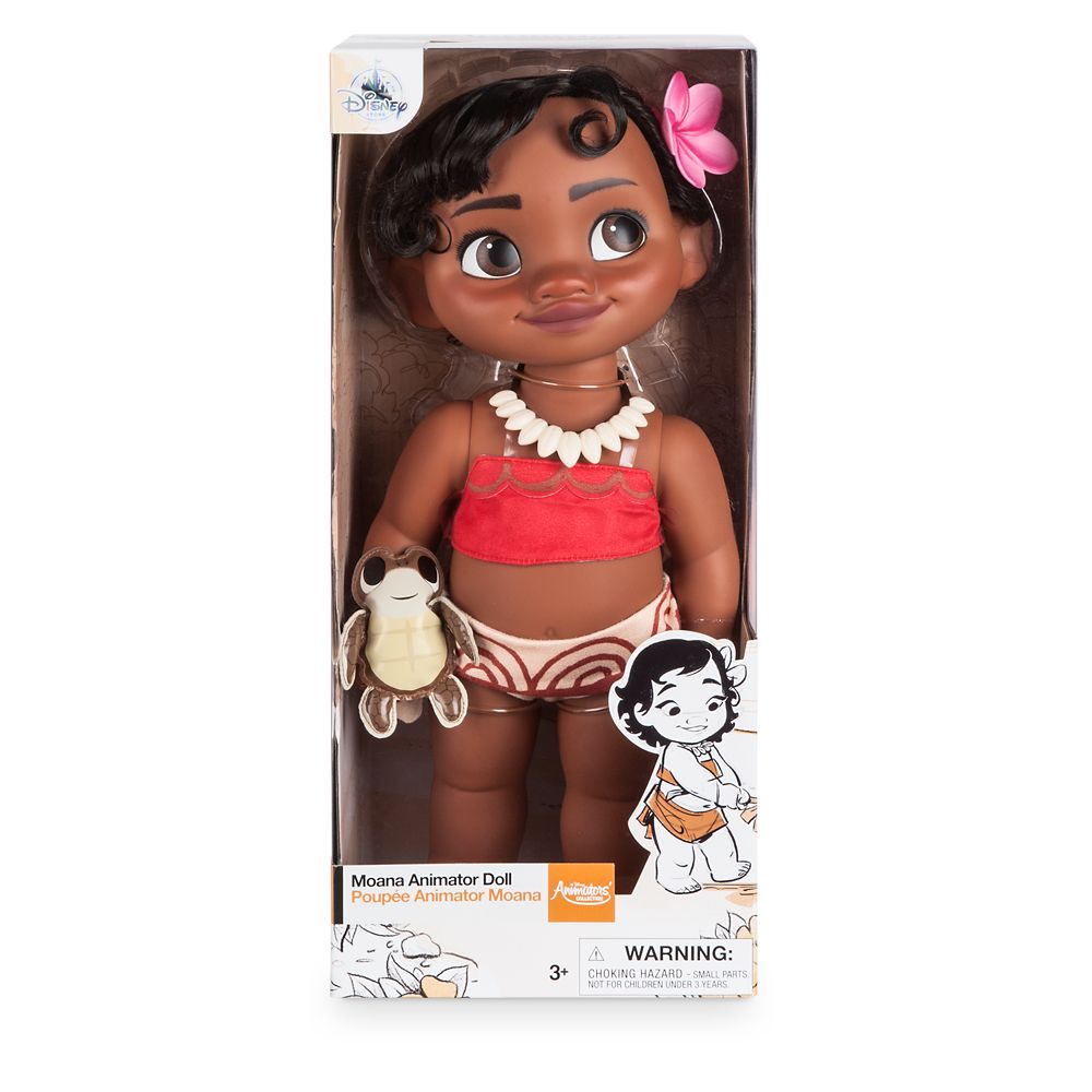 disney store moana animator doll