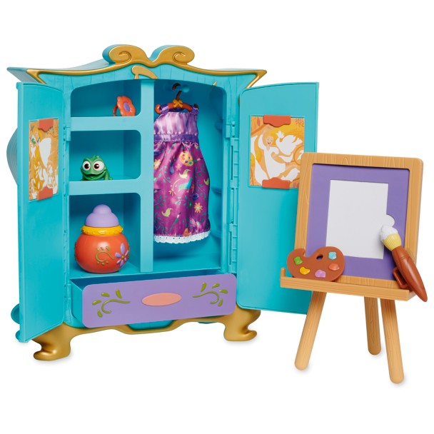 Disney Animators' Collection Rapunzel's Artist Armoire Playset