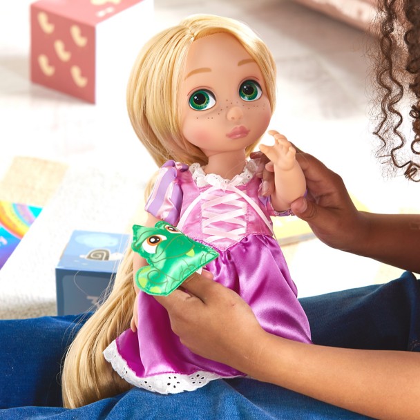 Disney Store Rapunzel Plush Toy Doll 17 H Princess Tangled 