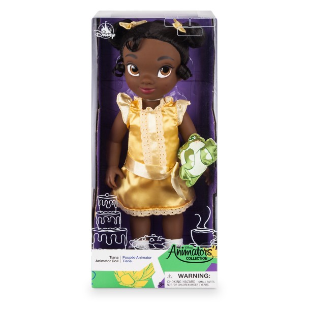  Disney Tiana Plush Doll, Princess and The Frog