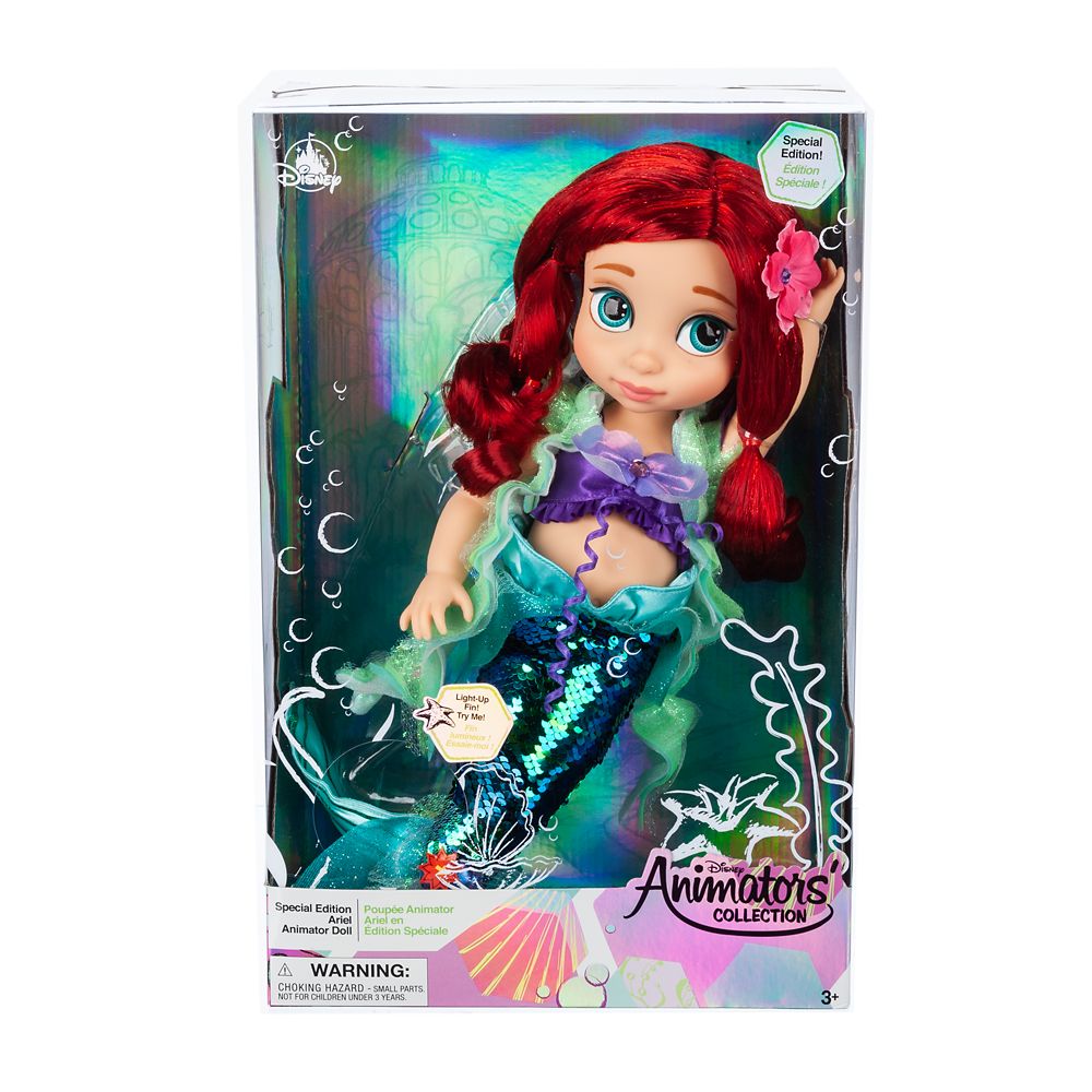 Disney Animators' Collection Special Edition Ariel Doll – The Little Mermaid – 15''