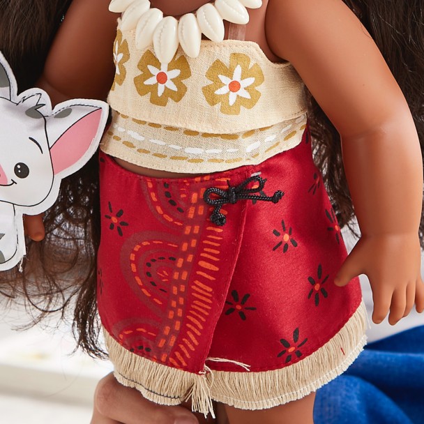Disney Store Vaiana Mini Doll Playset, Disney Animators' Collection