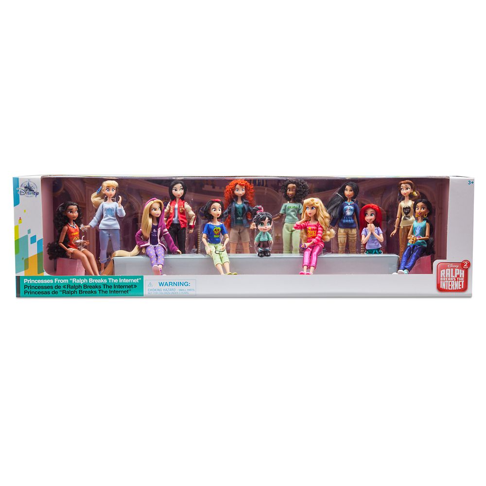 Vanellope With Princesses From Ralph Breaks The Internet Doll Set - 