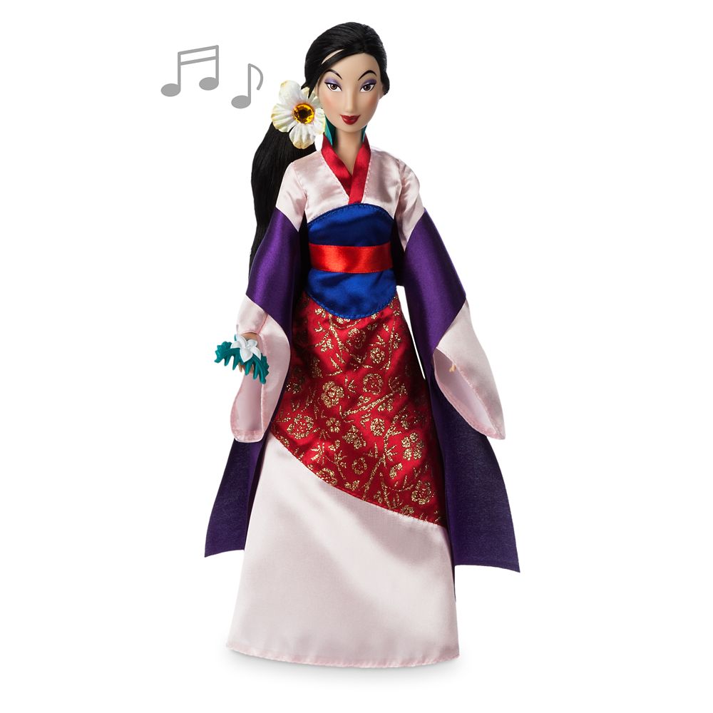 mulan singing doll