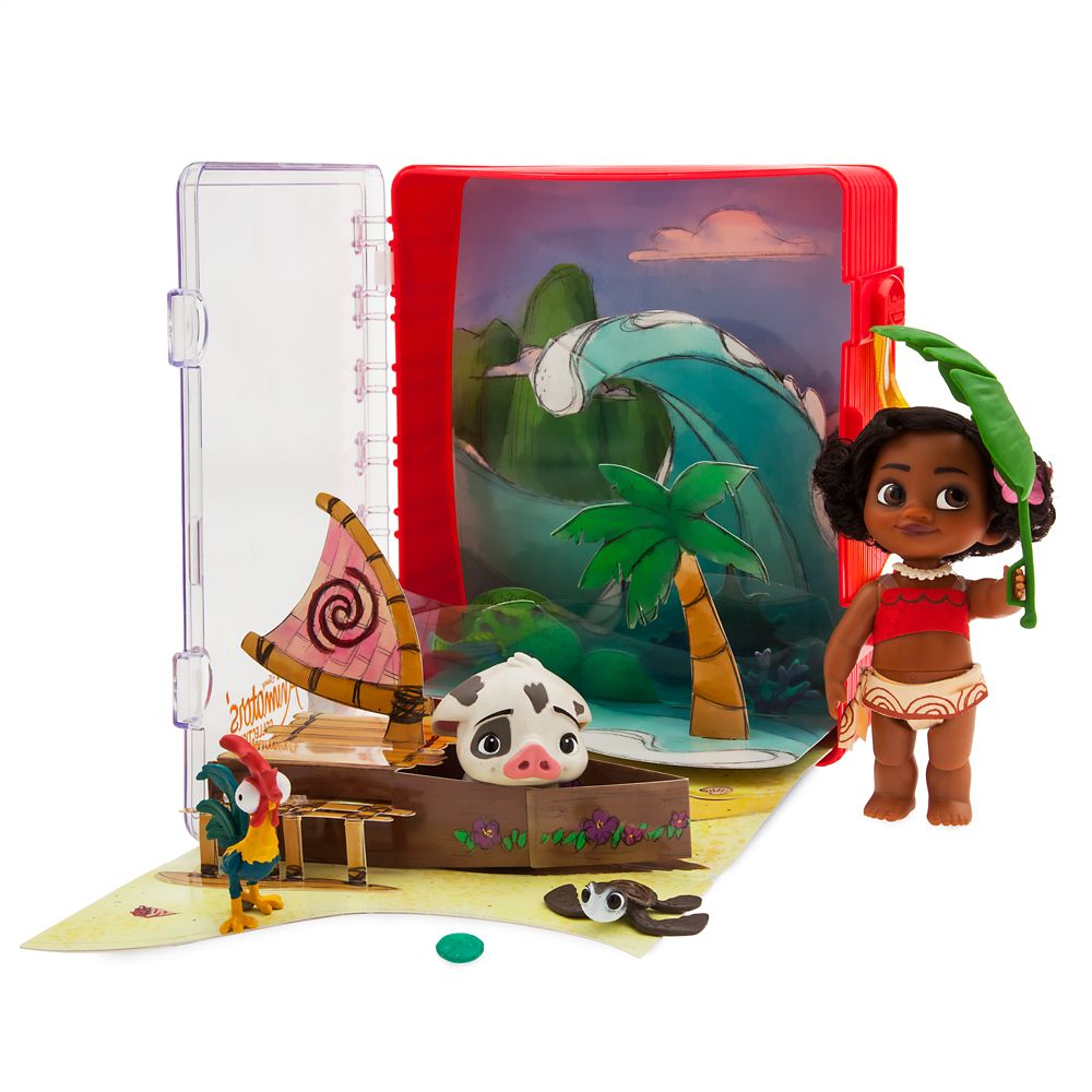 disney animators moana playset