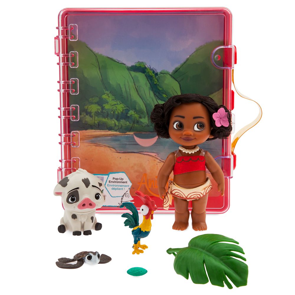 disney animators moana playset