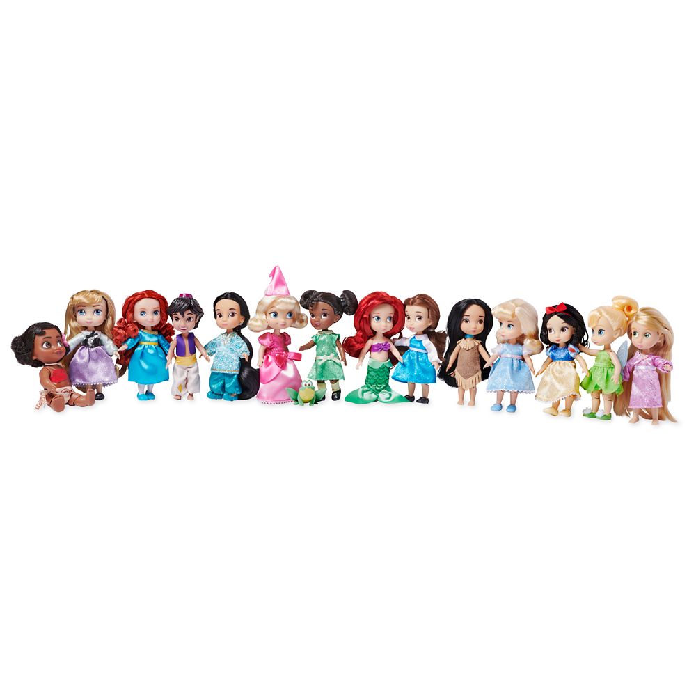 disney princess mini dolls 6 pack