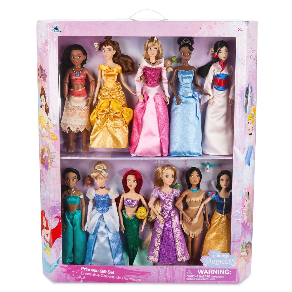 disney store princess dolls