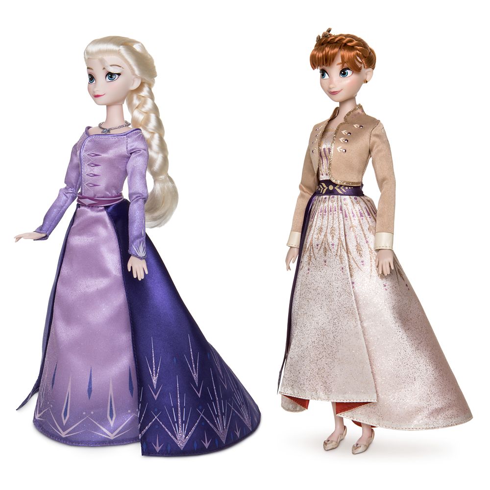 new elsa and anna dolls