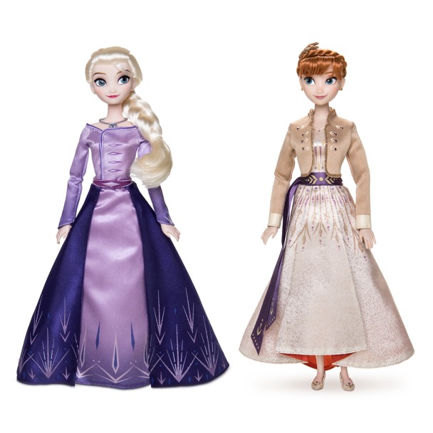 Disney Frozen Dolls Anna And Elsa Doll Set Disney Store 
