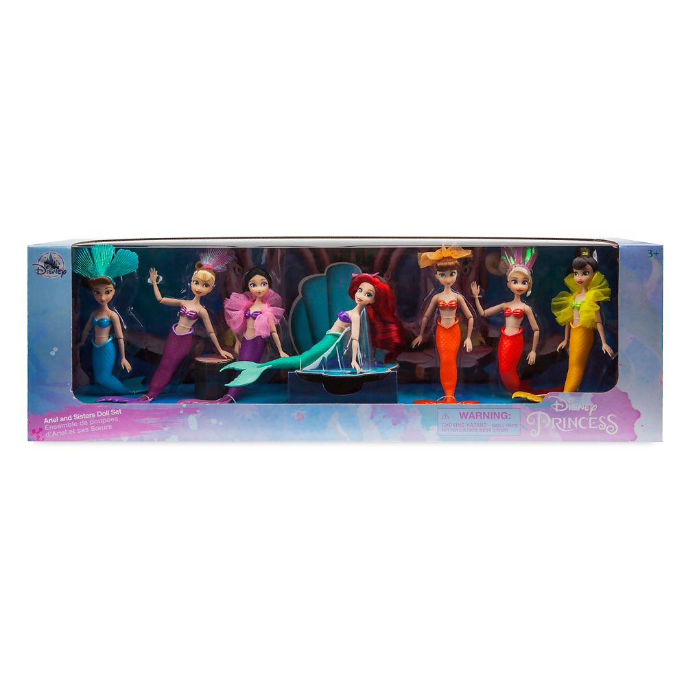 ariel doll and dress up set