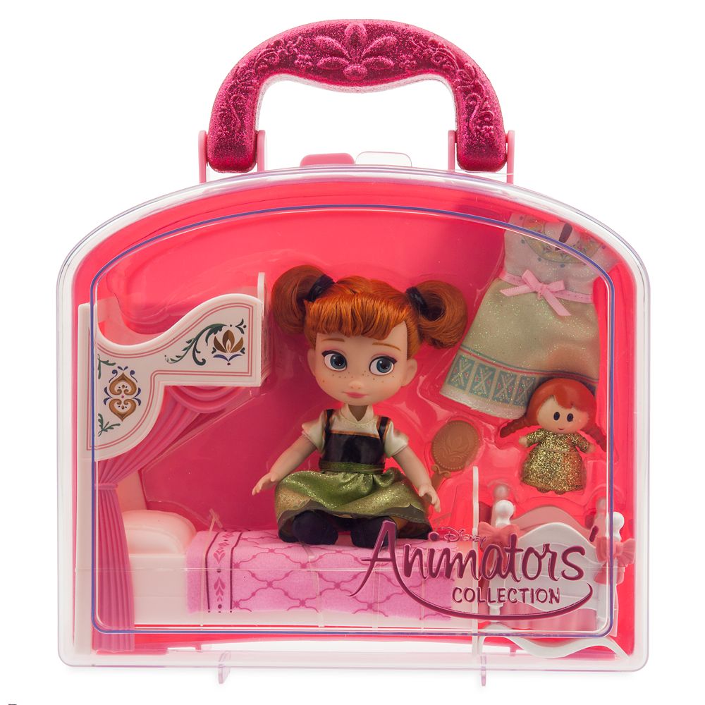 Disney Animators/' Collection Tiana Mini Doll Play Set New with Box