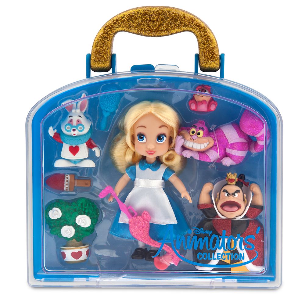Disney Animators' Collection Alice Mini Doll Play Set - 5''