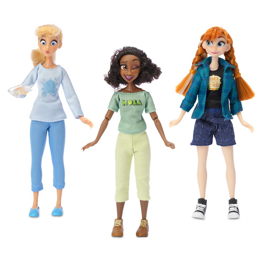 Anna Comfy Princesses Doll Ralph Breaks the Internet Disney Store Set NEW