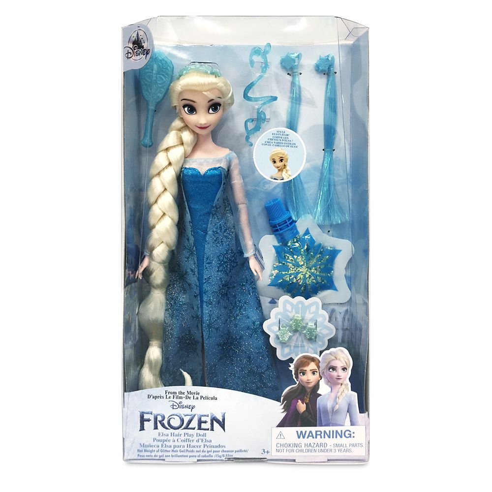Elsa Hair Play Doll – Frozen – 11 1/2''