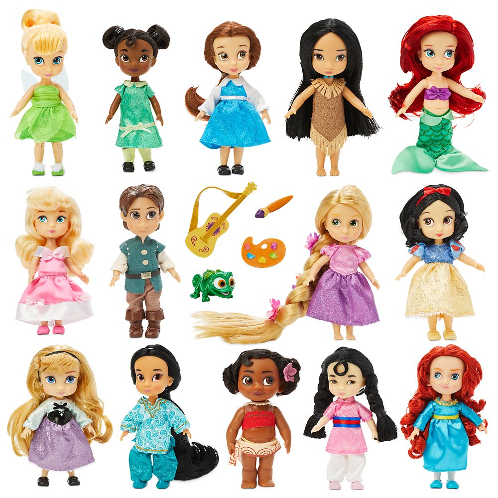 disney animators mini doll gift set