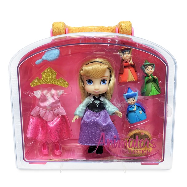 Disney Store Animators' Collection Mini Doll Gift Set 5'' Aurora 60th 2018 NEW 